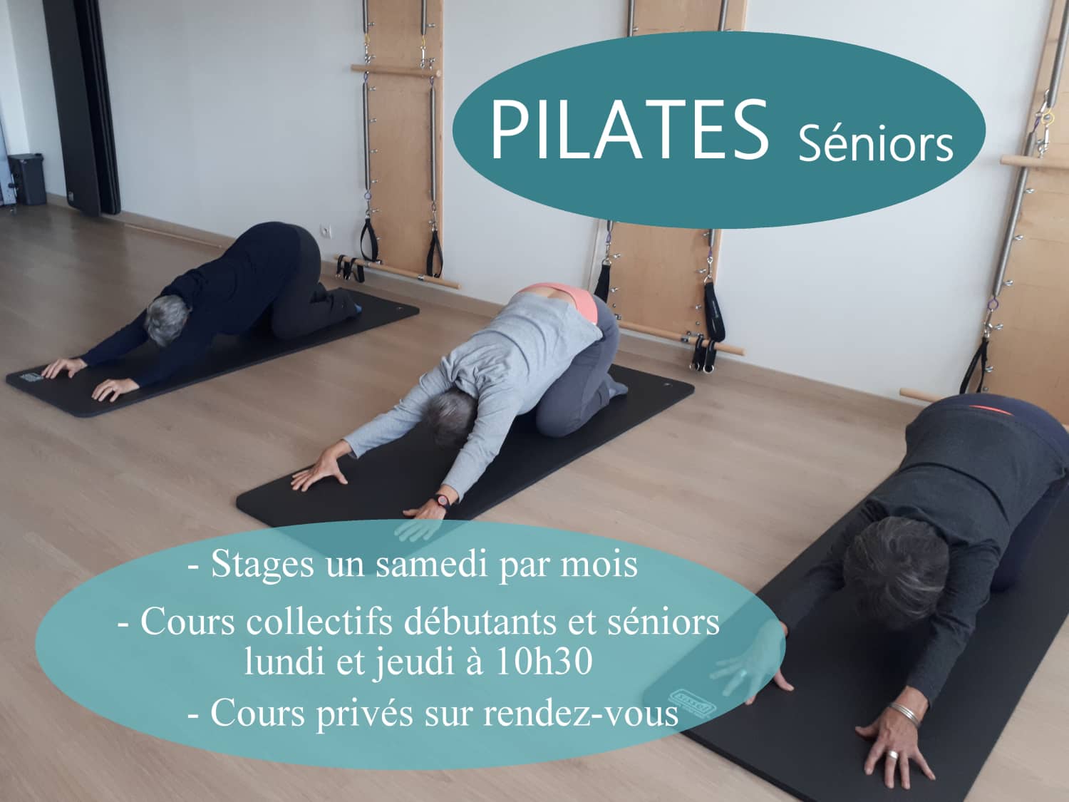 Figure de Pilates sur Reformer